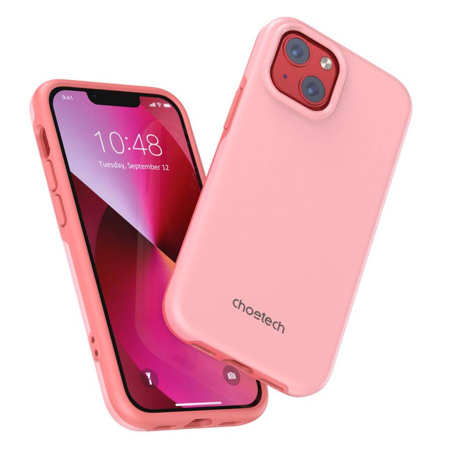 CHOETECH MFM ANTI-DROP CASE MADE FOR MAGSAFE FOR IPHONE 13 PINK (PC0112-MFM-PK)