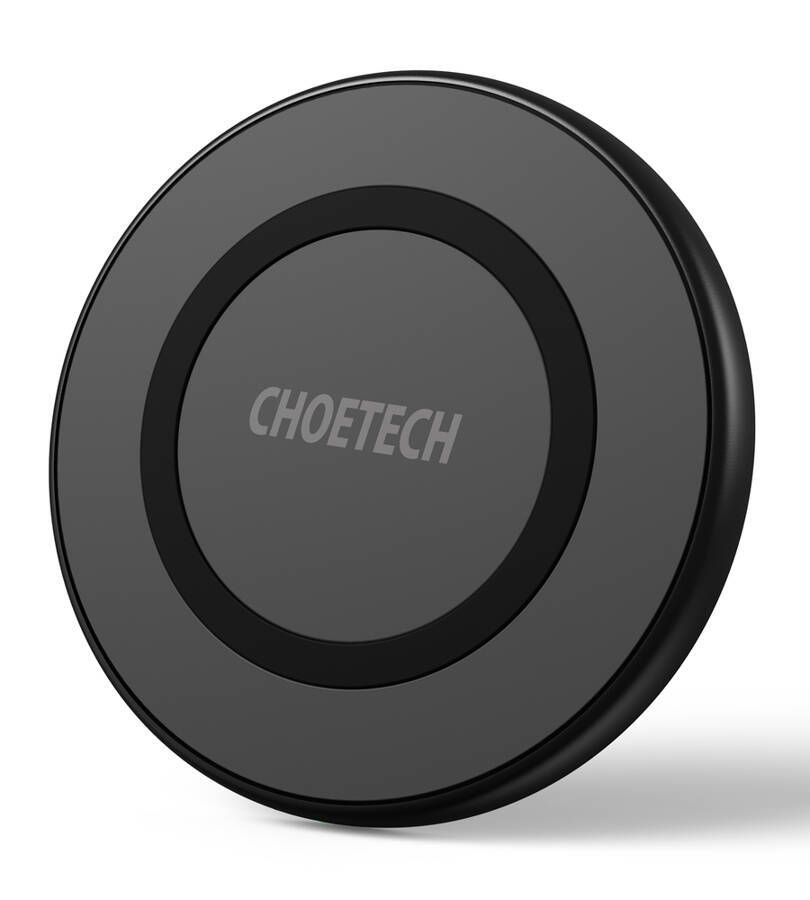 CHOETECH QI 10W WIRELESS CHARGER + USB CABLE - MICRO USB BLACK (T526-S)