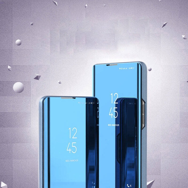 CLEAR VIEW CASE COVER FOR XIAOMI 12 LITE BLUE FLIP COVER