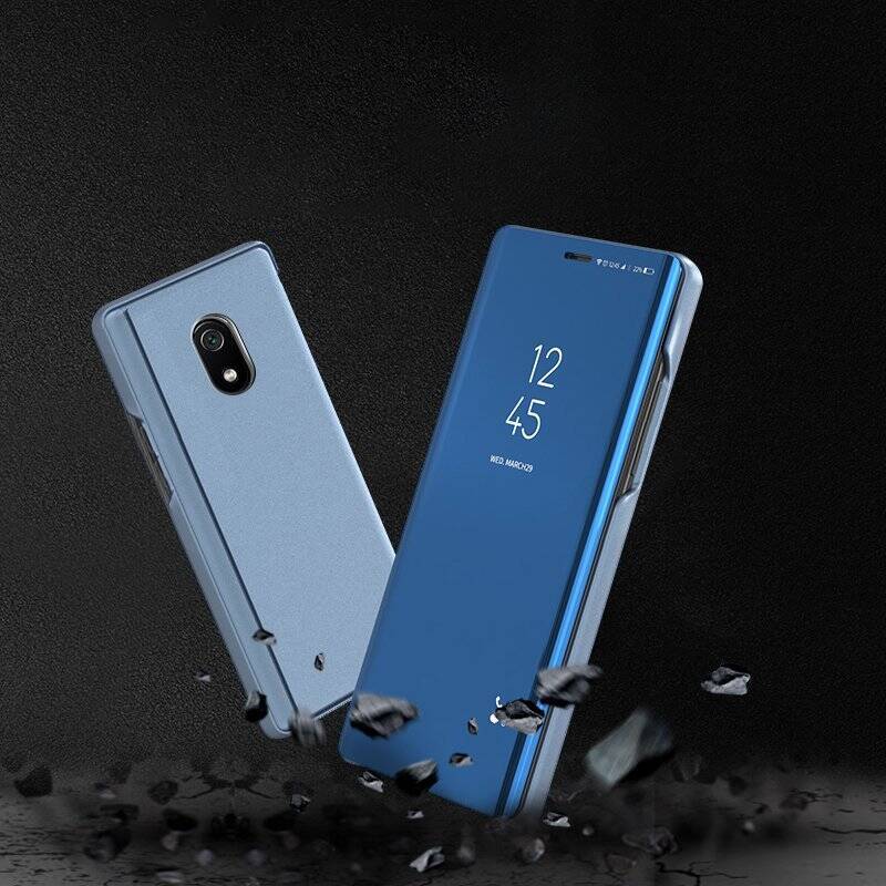 CLEAR VIEW CASE COVER FOR XIAOMI REDMI 8A BLACK