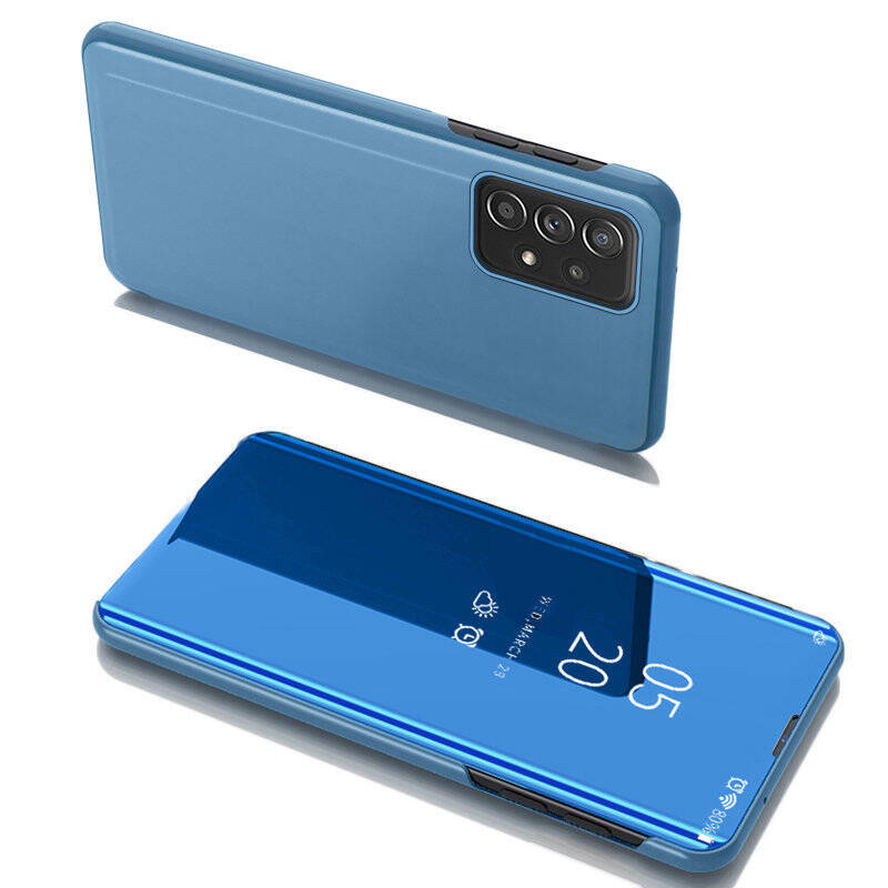 CLEAR VIEW CASE FLIP COVER FOR SAMSUNG GALAXY A53 5G BLUE