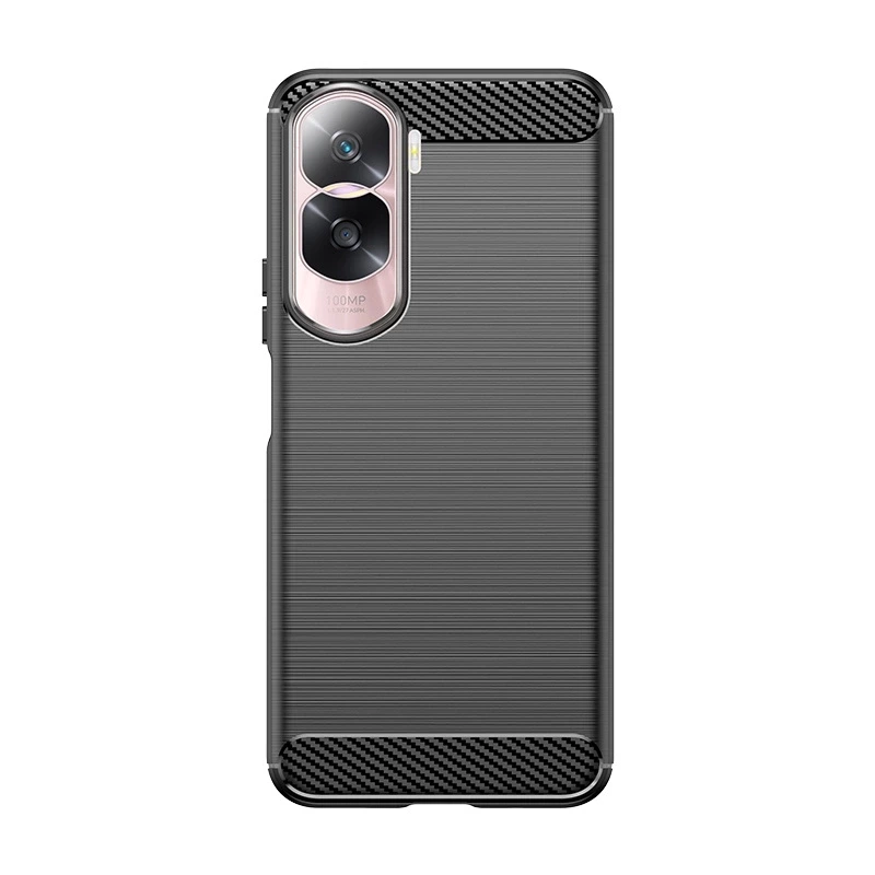 Carbon Case for Honor 90 Pro - black