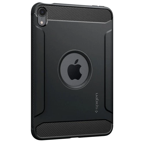 Case for iPad Mini 7 / 6 gen. 2024 / 2021, Spigen Rugged Armor, black