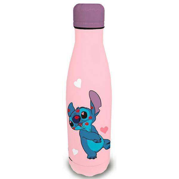 Coriex Butelka na wodę Stitch 500ml różowo fioletowy/pink purple 10650