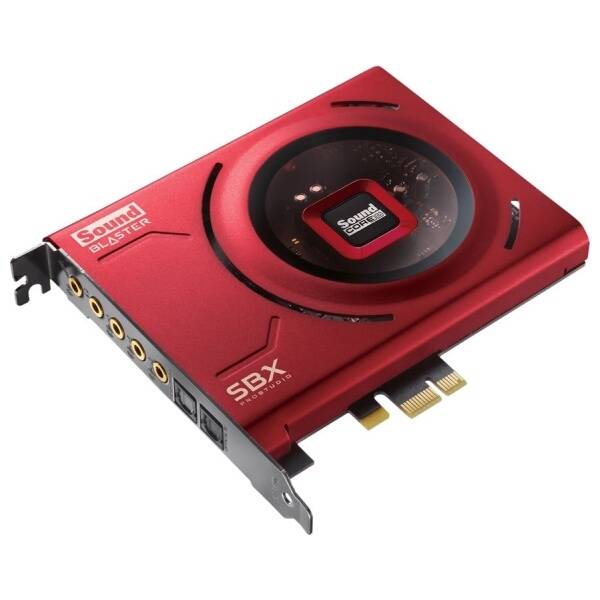 Creative Karta dźwiękowa Sound Blaster    Z SE PCI-e czerwony/red