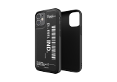 DIESEL MOULDED CASE CORE BARCODE GRAPHIC IPHONE 12 MINI BLACK/WHITE