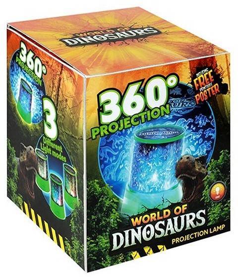 DINOSAUR PROJECTOR NIGHT LIGHT 360