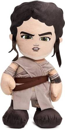 DISNEY STAR WARS PLUSH REY IN UNIQUE VELBOA 45CM