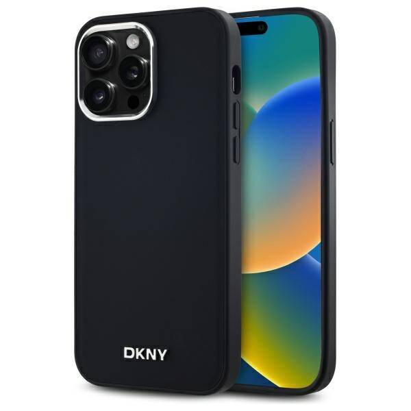 DKNY DKHMP14XPSCMCLK iPhone 14 Pro Max 6.7" czarny/black hardcase Plain Logo MagSafe