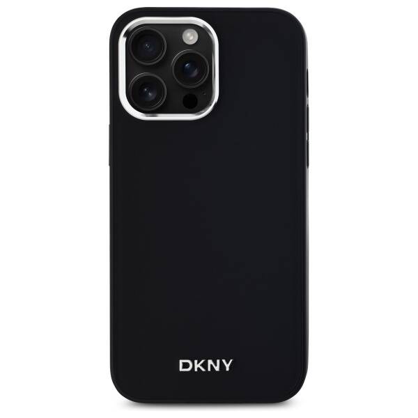 DKNY DKHMP14XPSCMCLK iPhone 14 Pro Max 6.7" czarny/black hardcase Plain Logo MagSafe