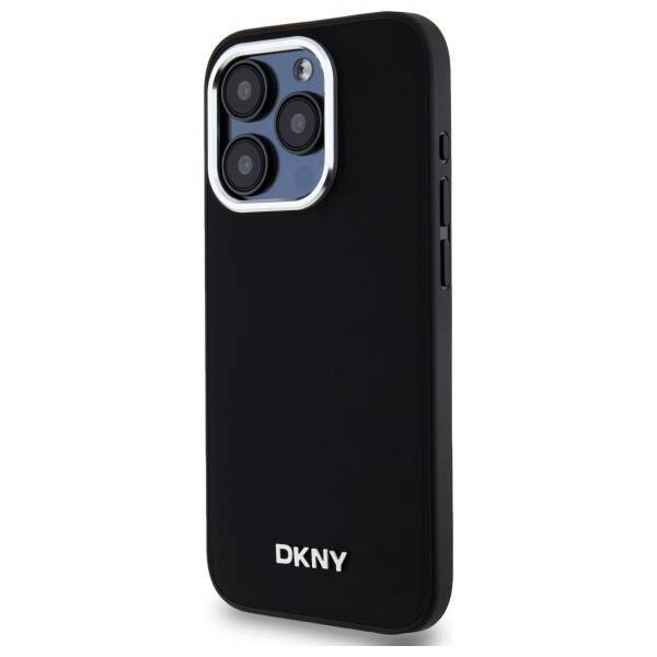 DKNY DKHMP15XPSCMCLK iPhone 15 Pro Max 6.7" czarny/black hardcase Plain Logo MagSafe