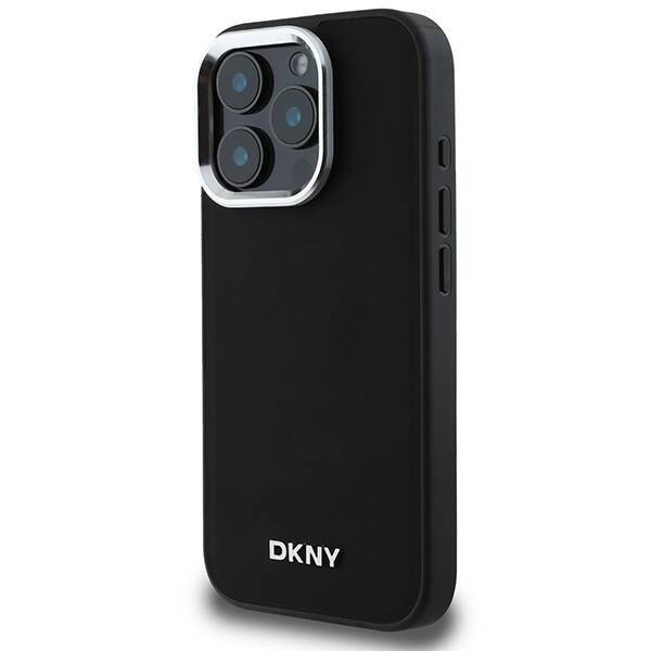 DKNY DKHMP16XPSCMCLK iPhone 16 Pro Max 6.9" czarny/black hardcase Plain Silver Logo MagSafe