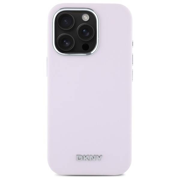 DKNY DKHMP16XSMCHLP iPhone 16 Pro Max     6.9" różowy/pink hardcase Liquid Silicone Small Metal Logo MagSafe