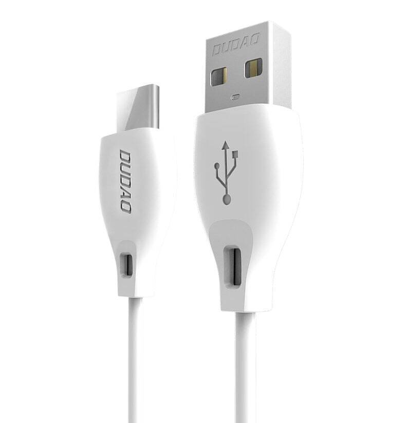 DUDAO CABLE USB TYPE C 2.1A 1M WHITE (L4T 1M WHITE)