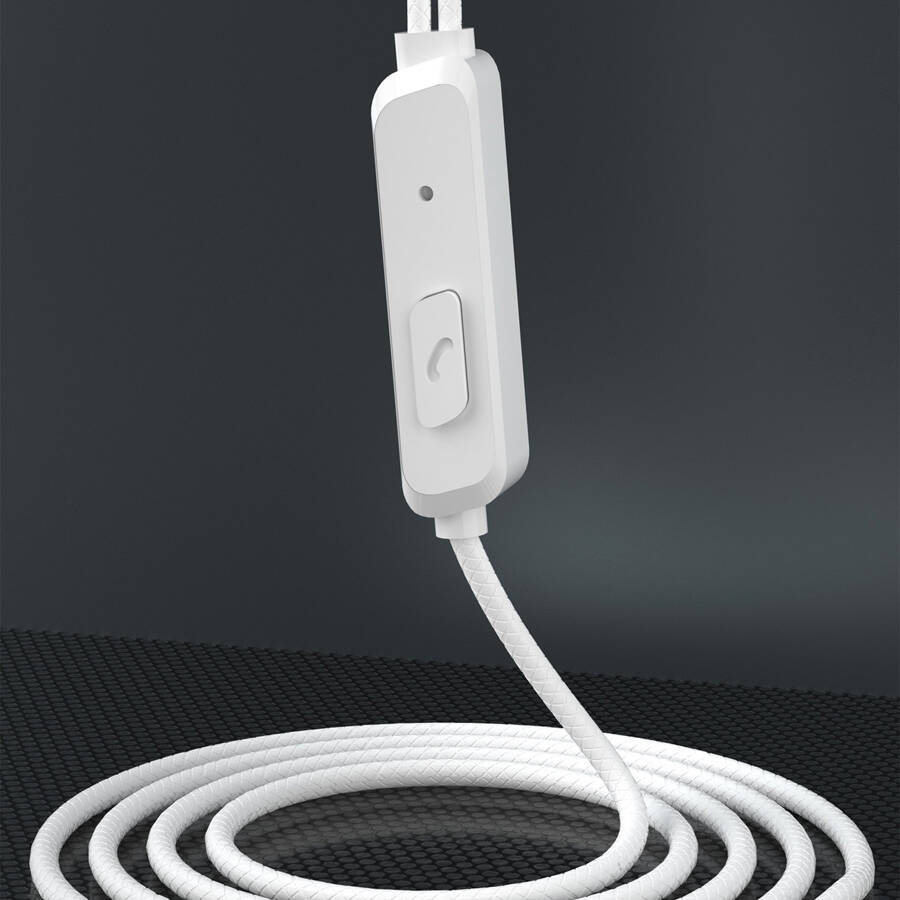 DUDAO WIRED HEADPHONES USB TYPE C 1.2M WHITE (X3B-W)