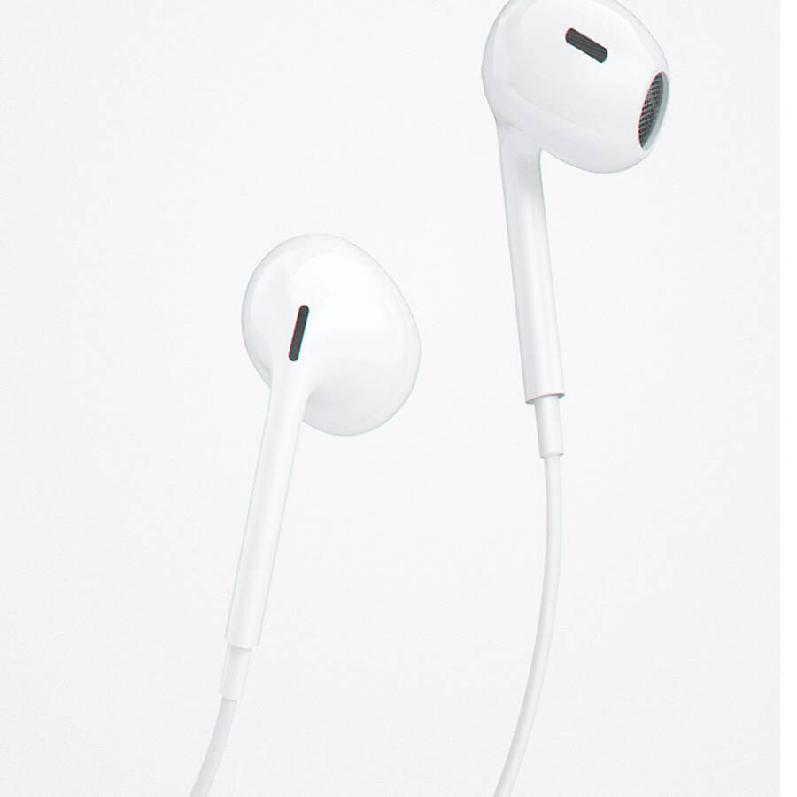 DUDAO X14PROL-W1 EARPHONES WITH LIGHTNING CONNECTOR WHITE (X14PROL-W1)