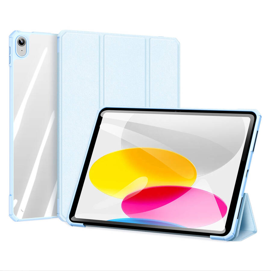 DUX DUCIS COPA CASE FOR IPAD 10.9&#39;&#39; 2022 (10 GEN.) SMART COVER STAND BLUE