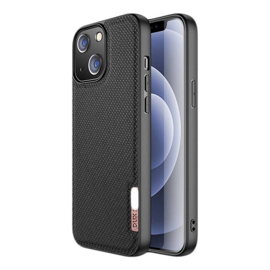 DUX DUCIS FINO CASE COVERED WITH NYLON MATERIAL FOR IPHONE 13 MINI GRAY