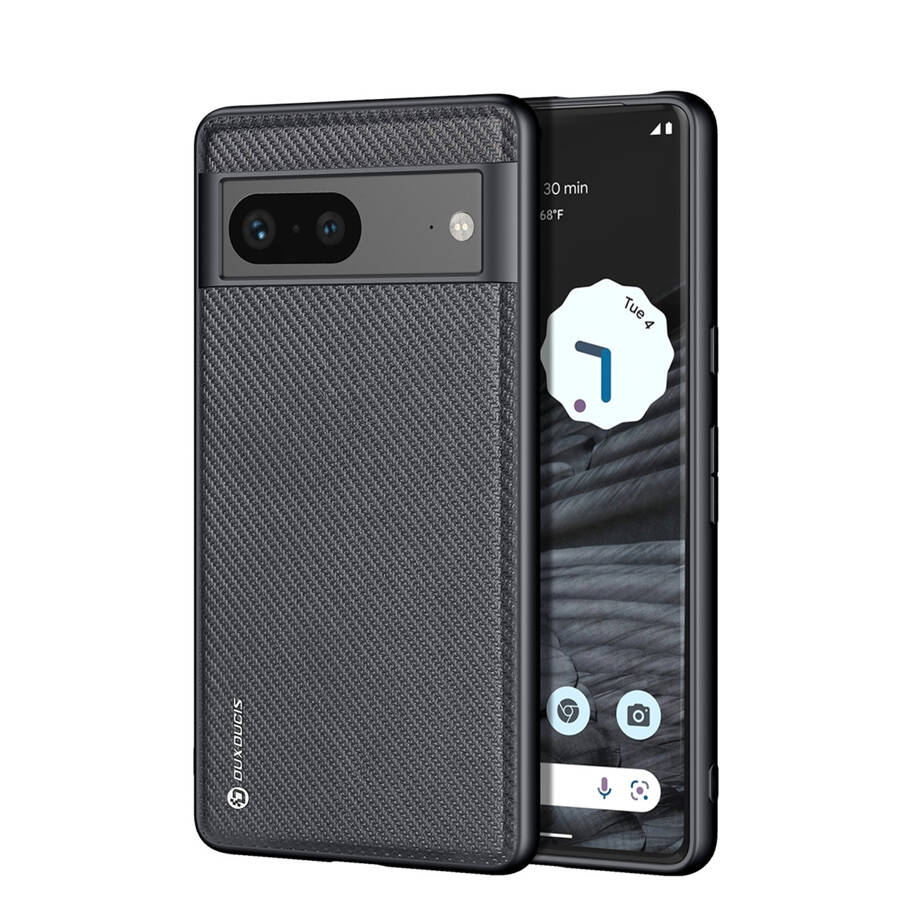 DUX DUCIS FINO CASE GOOGLE PIXEL 7 COVER WITH SILICONE FRAME BLACK