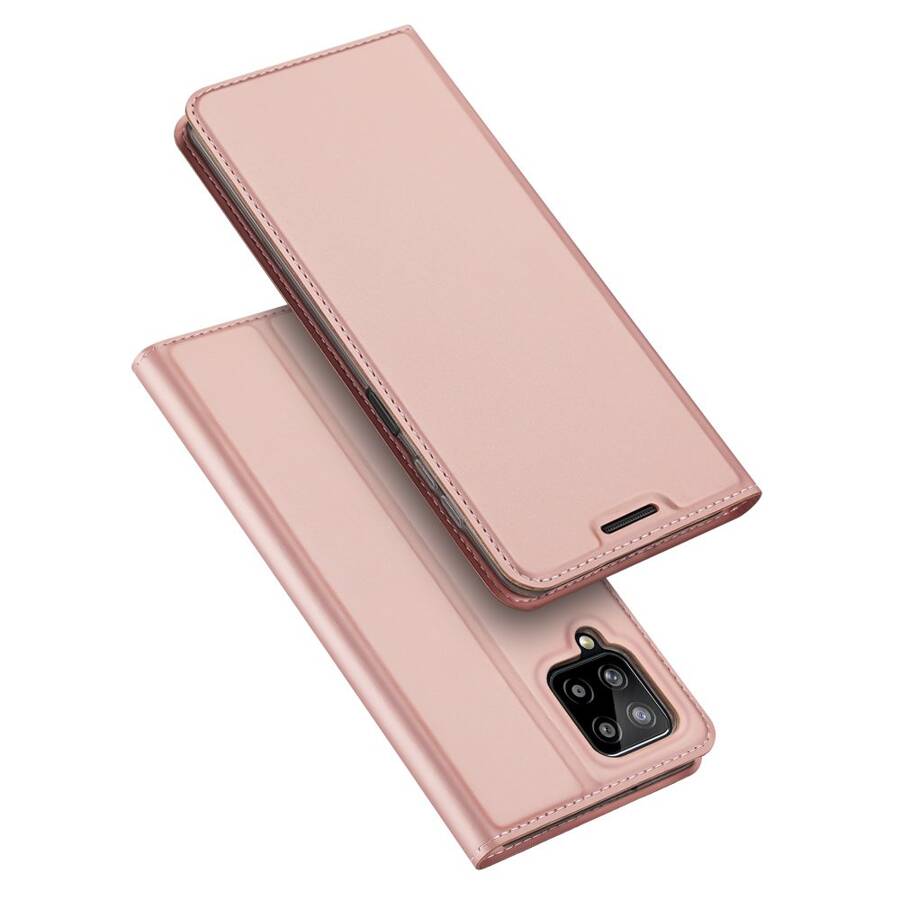 DUX DUCIS SKIN PRO BOOKCASE TYPE CASE FOR SAMSUNG GALAXY A22 4G PINK