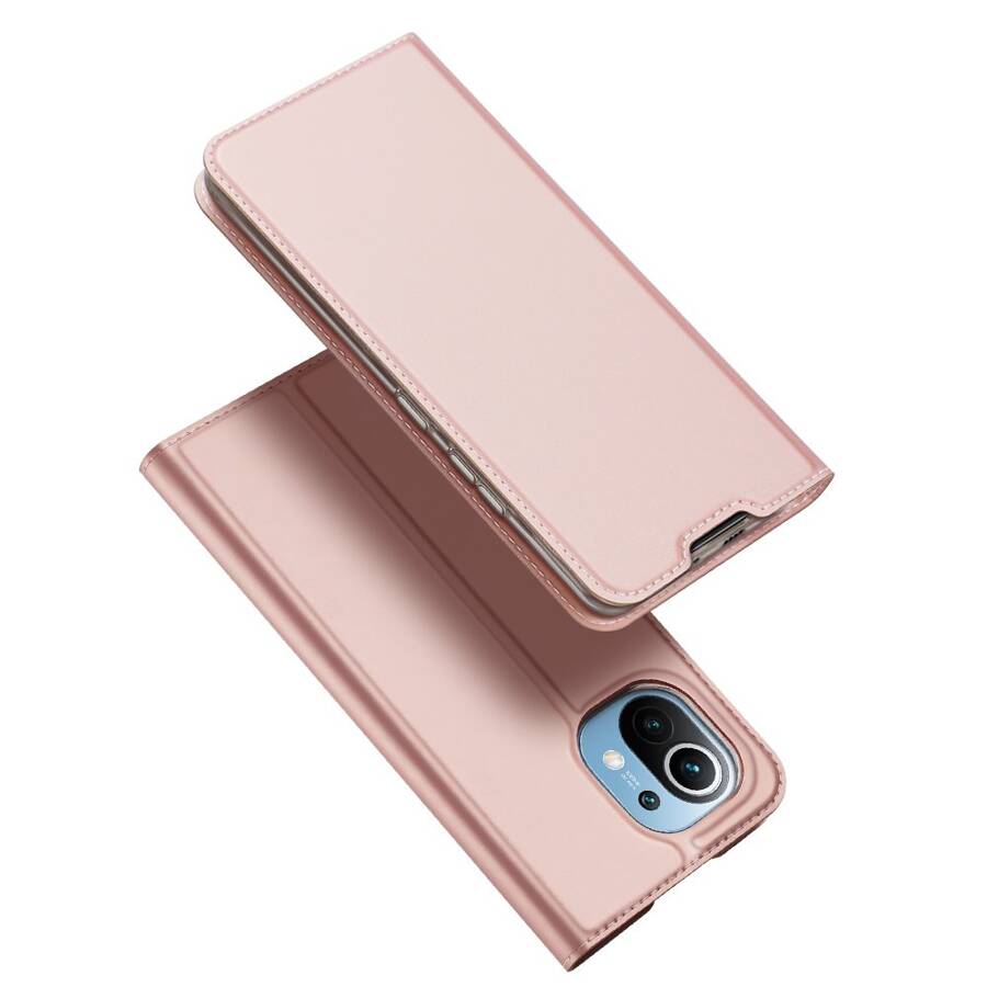 DUX DUCIS SKIN PRO BOOKCASE TYPE CASE FOR XIAOMI MI 11 PINK