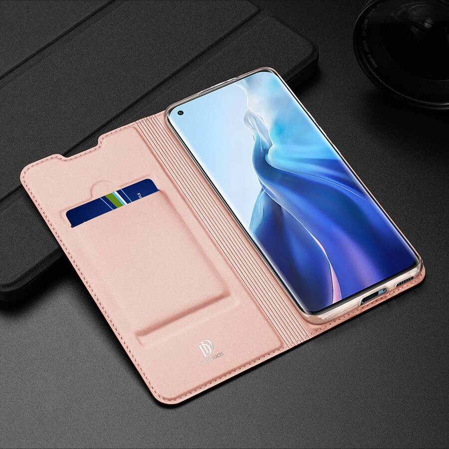 DUX DUCIS SKIN PRO BOOKCASE TYPE CASE FOR XIAOMI MI 11 PINK