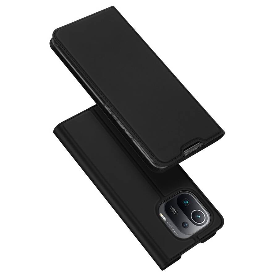 DUX DUCIS SKIN PRO BOOKCASE TYPE CASE FOR XIAOMI MI 11 PRO BLACK