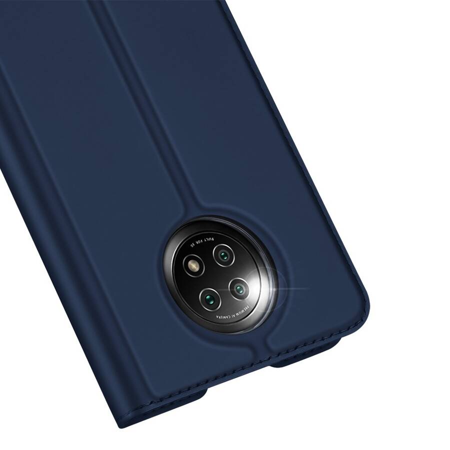 DUX DUCIS SKIN PRO BOOKCASE TYPE CASE FOR XIAOMI REDMI NOTE 9T 5G BLUE