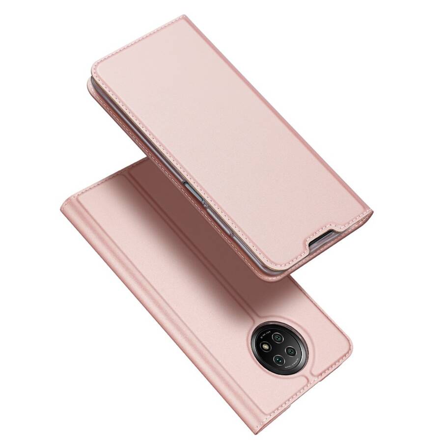 DUX DUCIS SKIN PRO BOOKCASE TYPE CASE FOR XIAOMI REDMI NOTE 9T 5G PINK