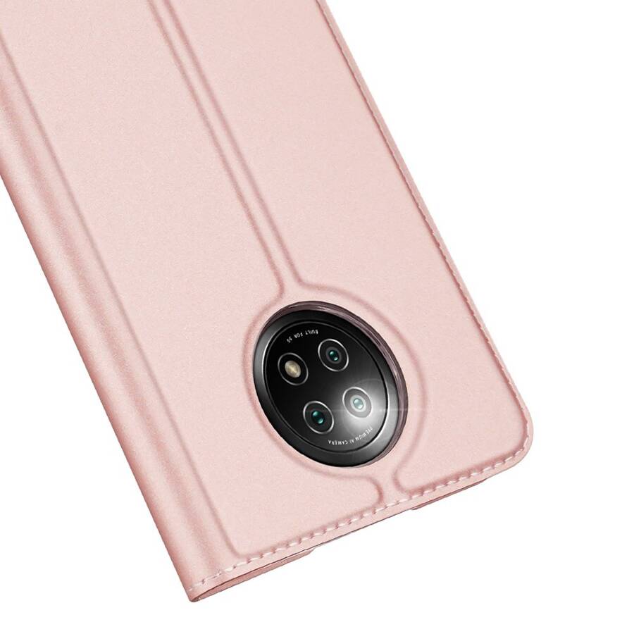 DUX DUCIS SKIN PRO BOOKCASE TYPE CASE FOR XIAOMI REDMI NOTE 9T 5G PINK