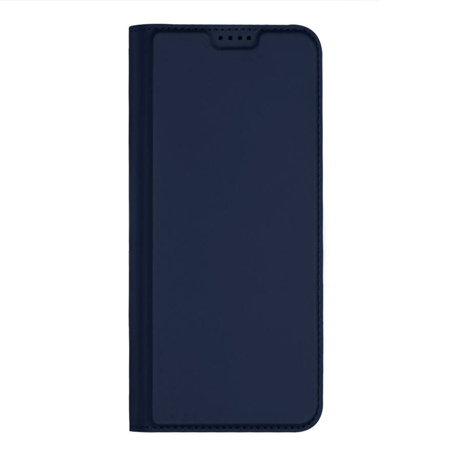 DUX DUCIS SKIN PRO CASE FOR XIAOMI REDMI NOTE 12 5G / POCO X5 5G FLIP COVER CARD WALLET STAND BLUE