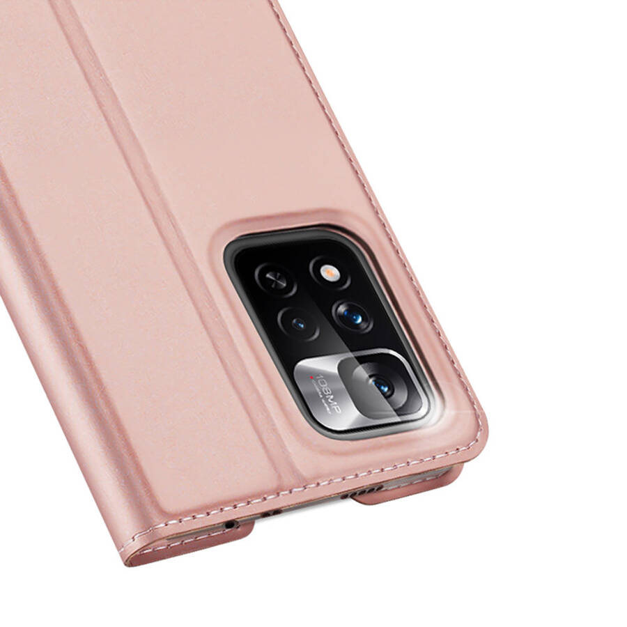 DUX DUCIS SKIN PRO HOLSTER COVER FLIP COVER FOR POCO M4 PRO 5G PINK