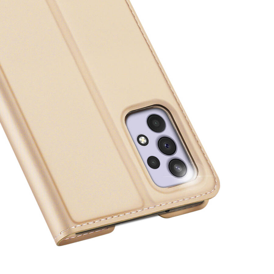 DUX DUCIS SKIN PRO HOLSTER COVER FLIP COVER FOR SAMSUNG GALAXY A33 5G GOLD