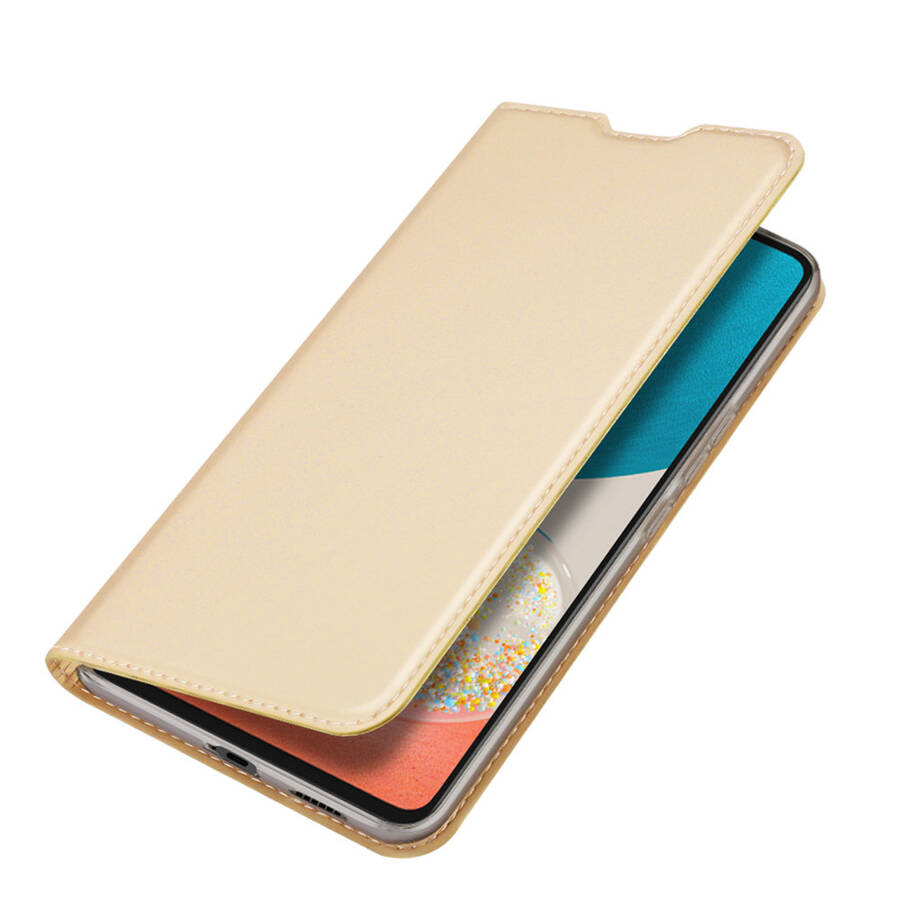 DUX DUCIS SKIN PRO HOLSTER COVER FLIP COVER FOR SAMSUNG GALAXY A53 5G GOLD