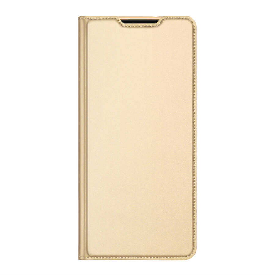 DUX DUCIS SKIN PRO HOLSTER COVER FLIP COVER FOR SAMSUNG GALAXY S22 + (S22 PLUS) GOLD