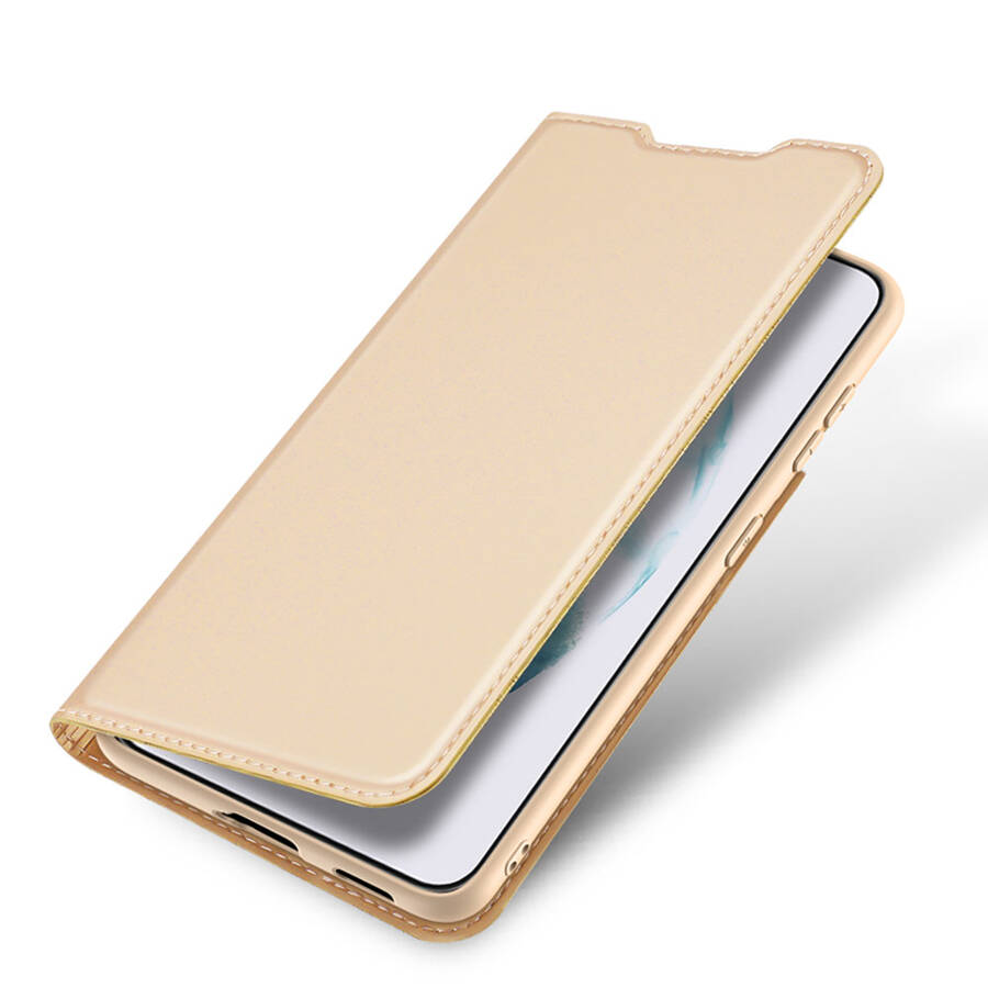 DUX DUCIS SKIN PRO HOLSTER COVER FLIP COVER FOR SAMSUNG GALAXY S22 + (S22 PLUS) GOLD