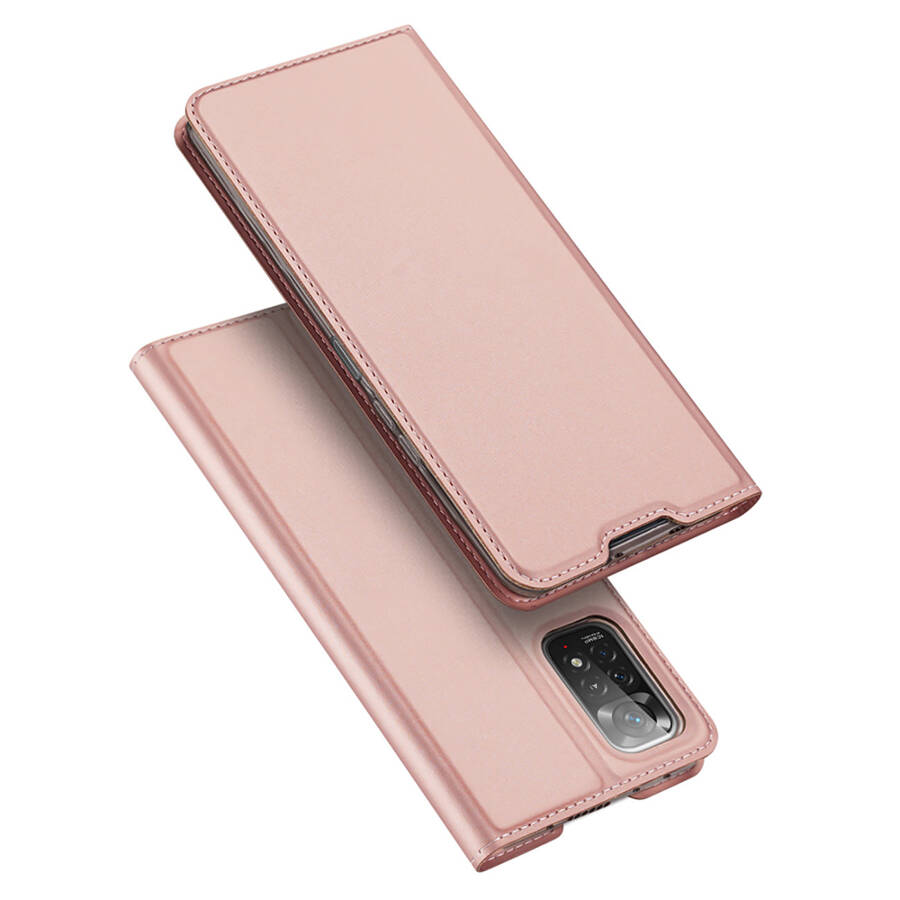 DUX DUCIS SKIN PRO HOLSTER COVER FLIP COVER FOR XIAOMI REDMI NOTE 11 PRO + 5G / 11 PRO 5G / 11 PRO PINK