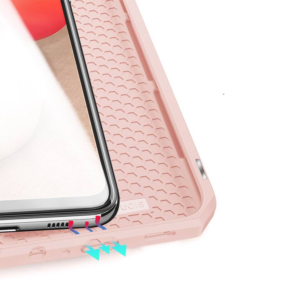 DUX DUCIS SKIN X BOOKCASE TYPE CASE FOR SAMSUNG GALAXY A02S EU PINK