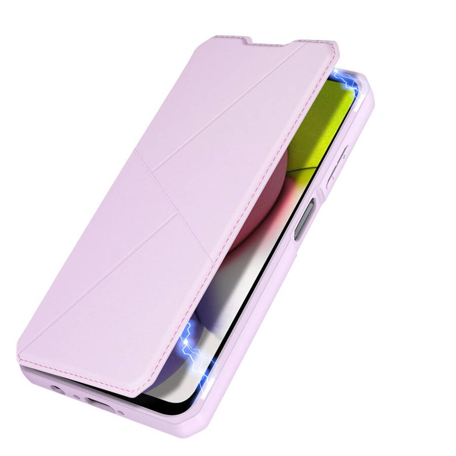 DUX DUCIS SKIN X BOOKCASE TYPE CASE FOR SAMSUNG GALAXY A03S PINK