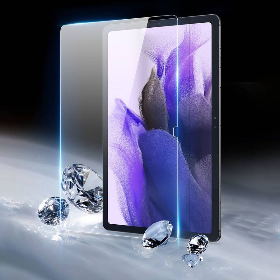 DUX DUCIS TEMPERED GLASS SAMSUNG GALAXY TAB S7+ (S7 PLUS) / TAB S7 FE / TAB S8+ (S8 PLUS) TRANSPARENT