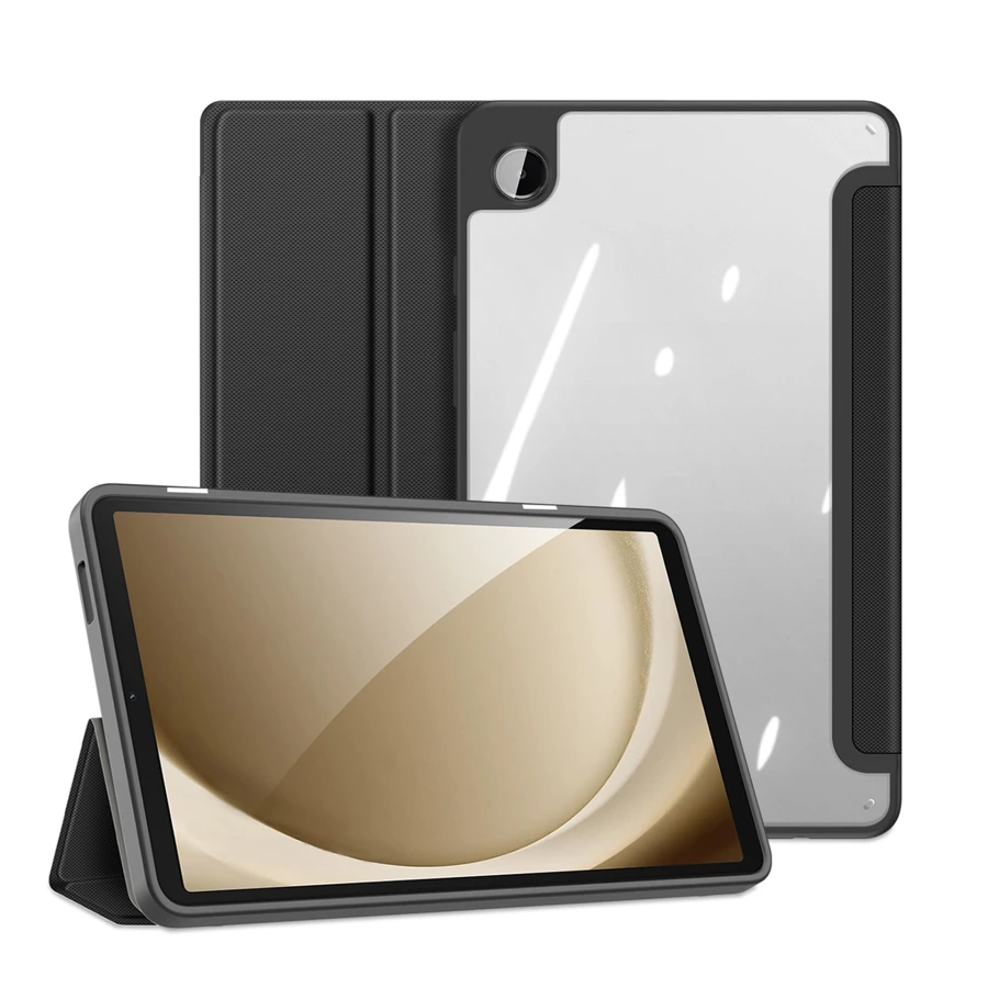 DUX DUCIS TOBY CASE WITH FLIP STAND FOR SAMSUNG GALAXY TAB A9 8.7&#39;&#39; - BLACK