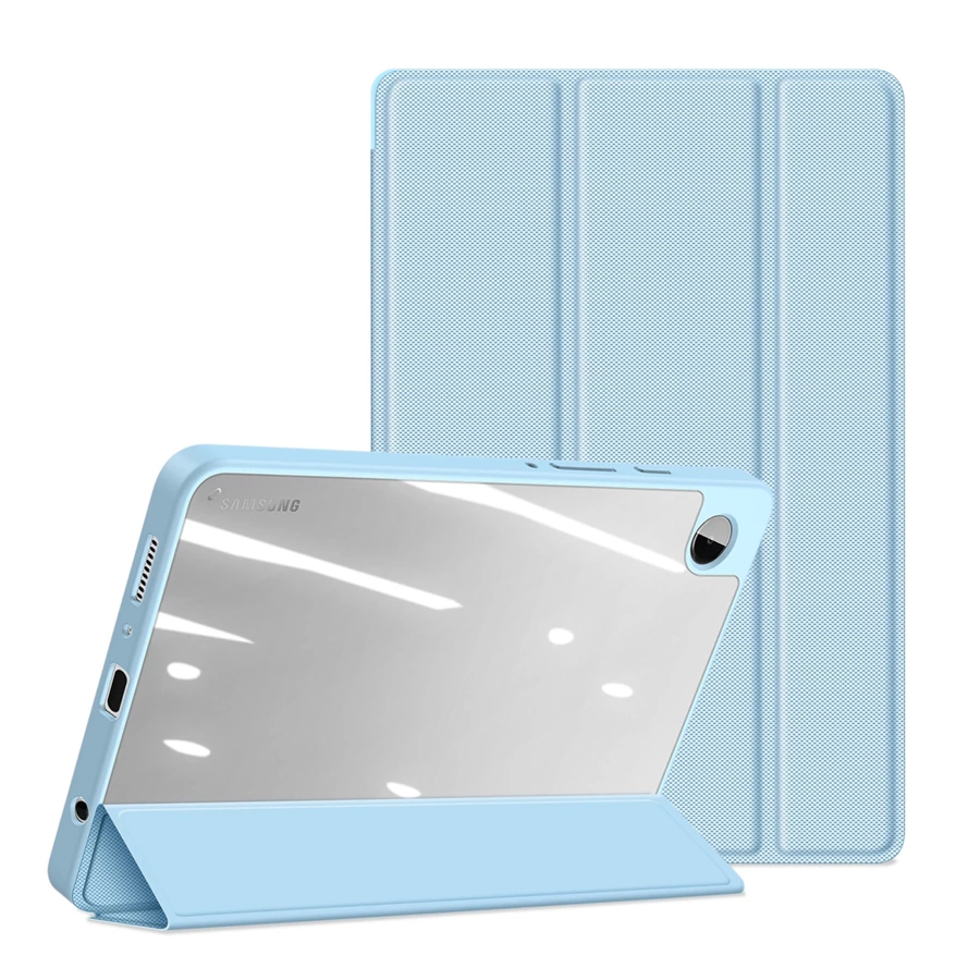 DUX DUCIS TOBY CASE WITH FLIP STAND FOR SAMSUNG GALAXY TAB A9 8.7&#39;&#39; - BLUE