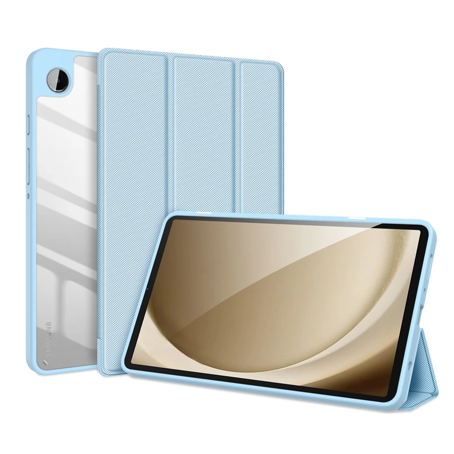 DUX DUCIS TOBY CASE WITH FLIP STAND FOR SAMSUNG GALAXY TAB A9 8.7&#39;&#39; - BLUE