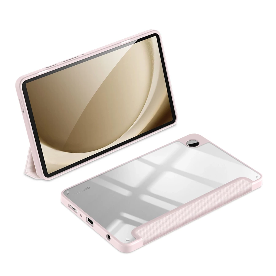 DUX DUCIS TOBY CASE WITH FLIP STAND FOR SAMSUNG GALAXY TAB A9 8.7&#39;&#39; - PINK