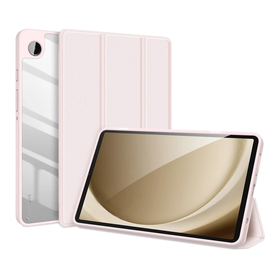 DUX DUCIS TOBY CASE WITH FLIP STAND FOR SAMSUNG GALAXY TAB A9 8.7&#39;&#39; - PINK