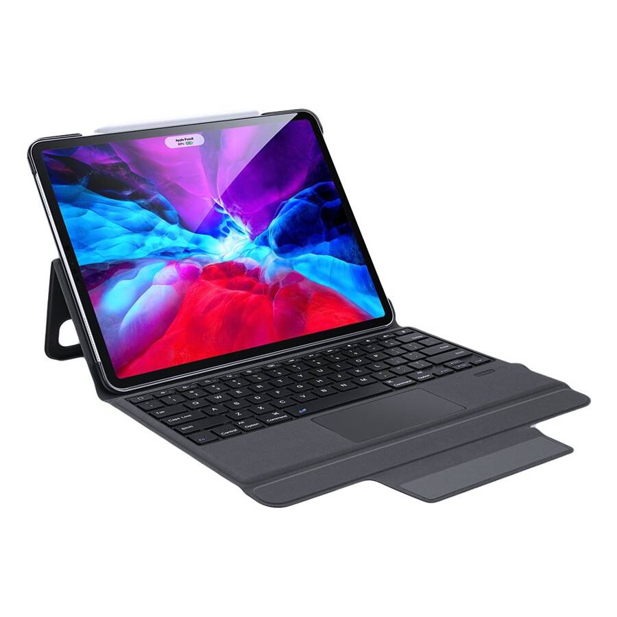 DUX DUCIS TOUCHPAD KEYBOARD CASE WIRELESS BLUETOOTH KEYBOARD IPAD PRO 12.9'' 2018 / 2020 / 2021 BLACK