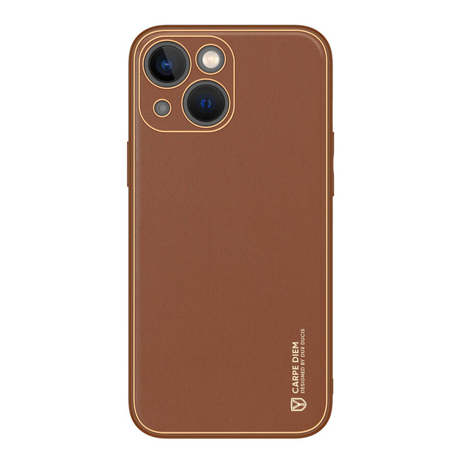 DUX DUCIS YOLO APPLE IPHONE 14 BROWN