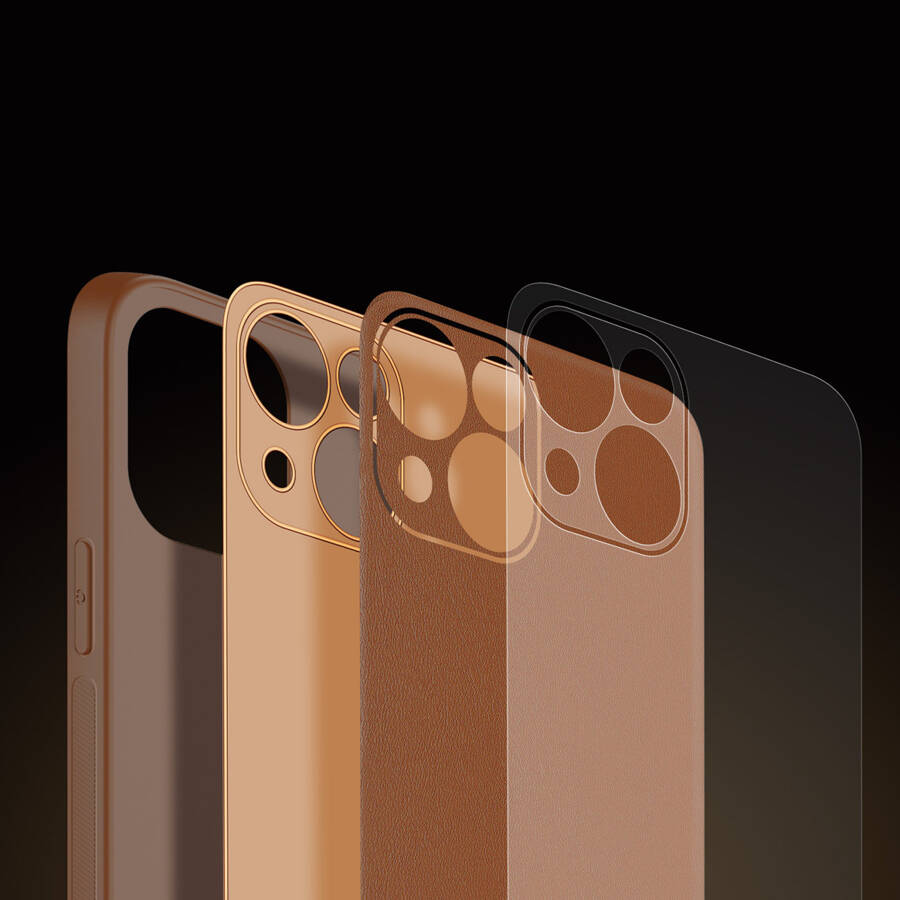 DUX DUCIS YOLO APPLE IPHONE 14 BROWN