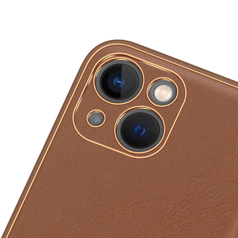 DUX DUCIS YOLO APPLE IPHONE 14 BROWN