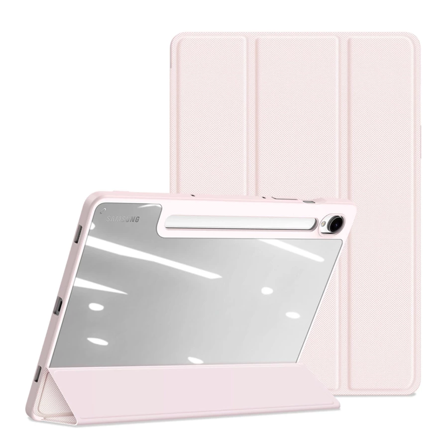 Dux Ducis Toby case with flip stand for Samsung Galaxy Tab S9 FE - pink